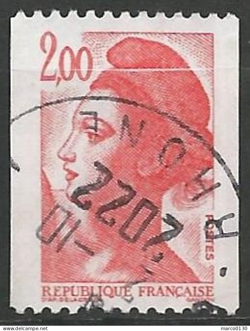 FRANCE N° 2277 OBLITERE CACHET ROND - 1977-1981 Sabine Of Gandon