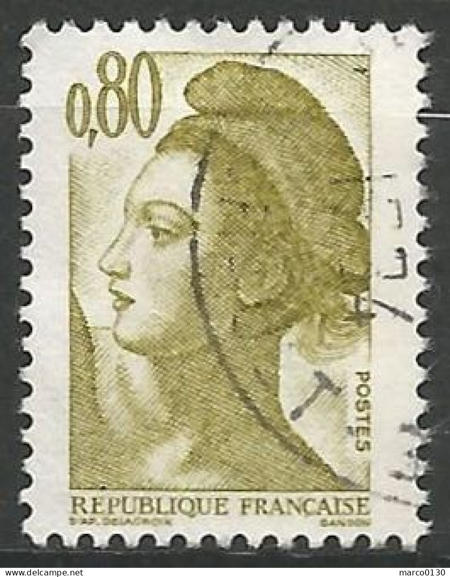 FRANCE N° 2241 OBLITERE CACHET ROND - 1977-1981 Sabine Van Gandon