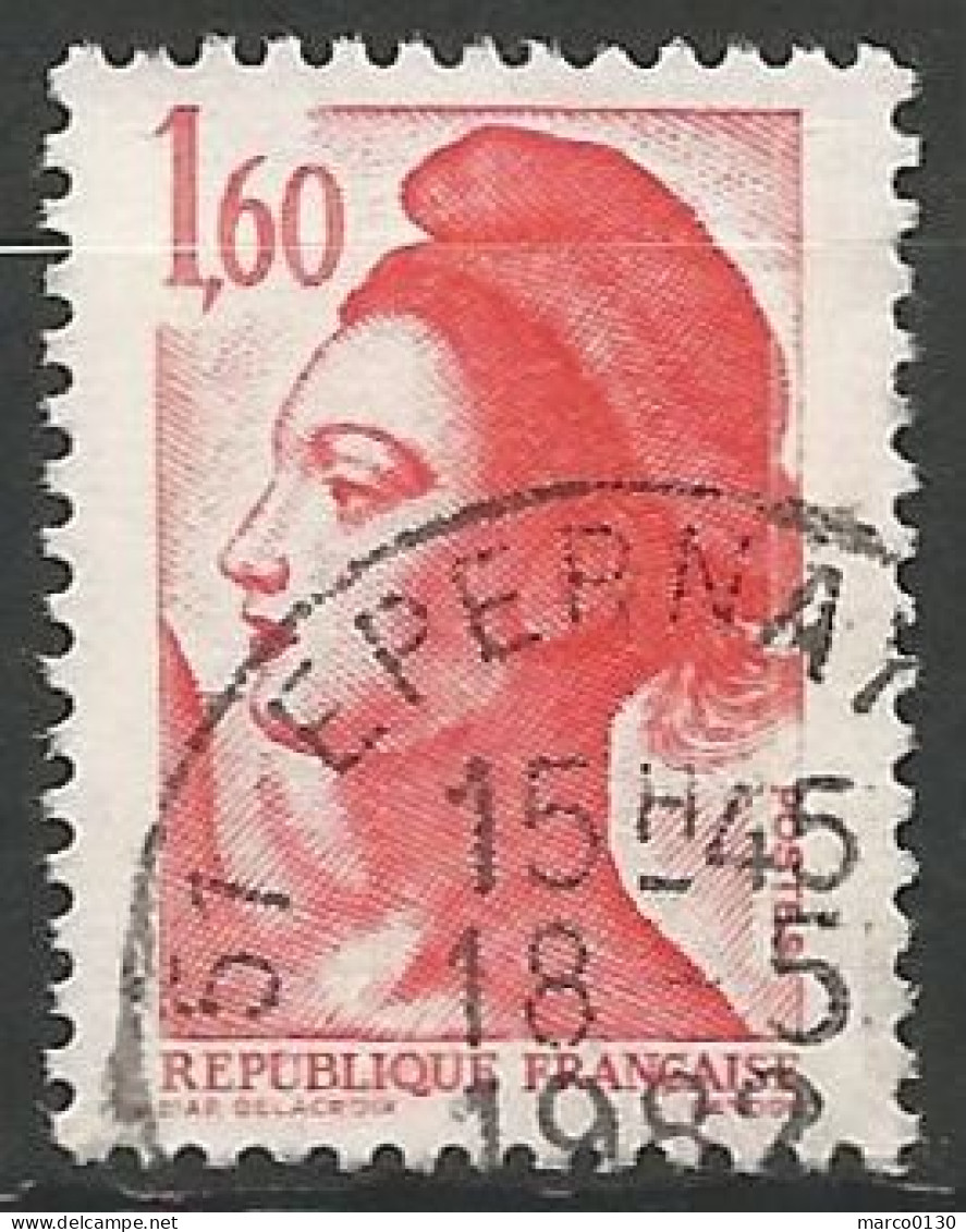 FRANCE N° 2187 OBLITERE CACHET ROND - 1977-1981 Sabine De Gandon