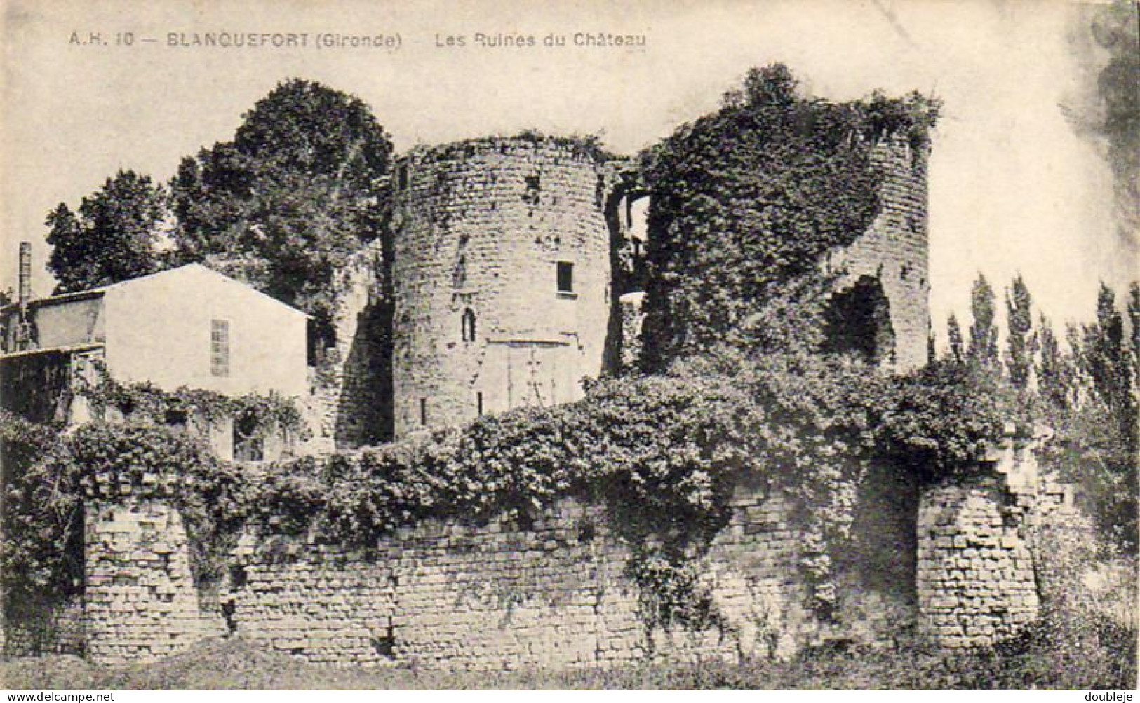 D33  BLANQUEFORT  Les Ruines Du Chateau  ..... - Blanquefort