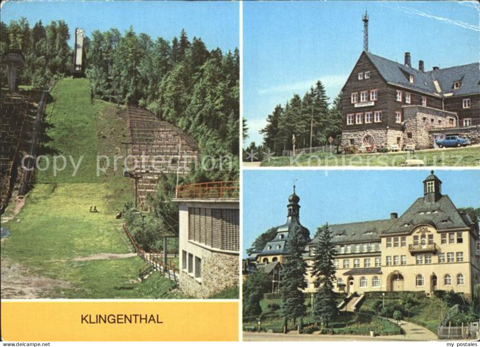 72279800 Klingenthal Vogtland Aschbergschanze Skispringen Jugendherberge Klement - Klingenthal