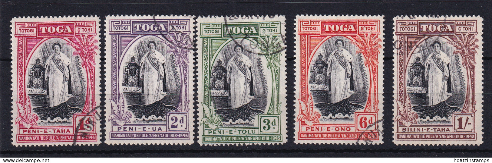 Tonga: 1944   Silver Jubilee Of Queen Salote's Accession      Used - Tonga (...-1970)