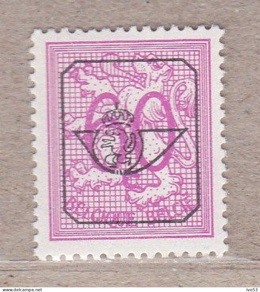 1967 Nr PRE788-P2** Zonder Scharnier:wit Papier.Heraldieke Leeuw:60c.Opdruk Type G. - Typos 1967-85 (Lion Et Banderole)