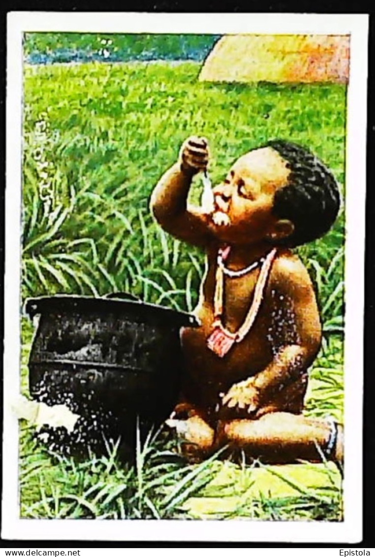 ► Kinder In Afrika Enfant Afrique Coloniale Allemande  - Chromo-Image Cigarette Josetti Bilder Berlin Album 4 1920's - Other Brands