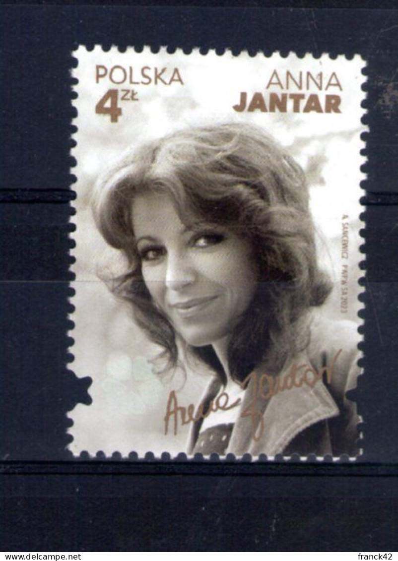 Pologne. Anna Jantar. 2023 - Unused Stamps