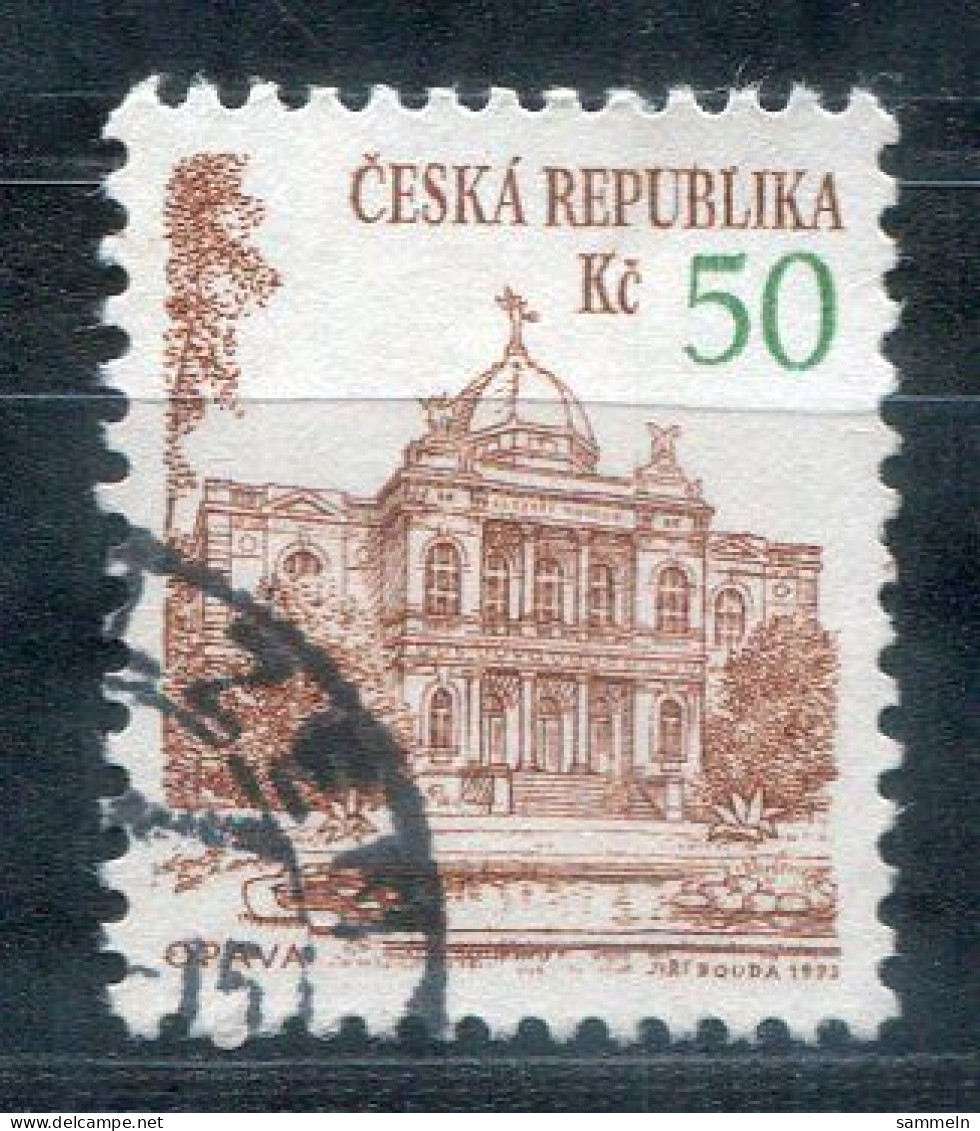 TSCHECHISCHE REPUBLIK 19 Canc. - Troppau, Opava - CZECH REPUBLIC / RÉPUBLIQUE TCHÈQUE - Gebruikt