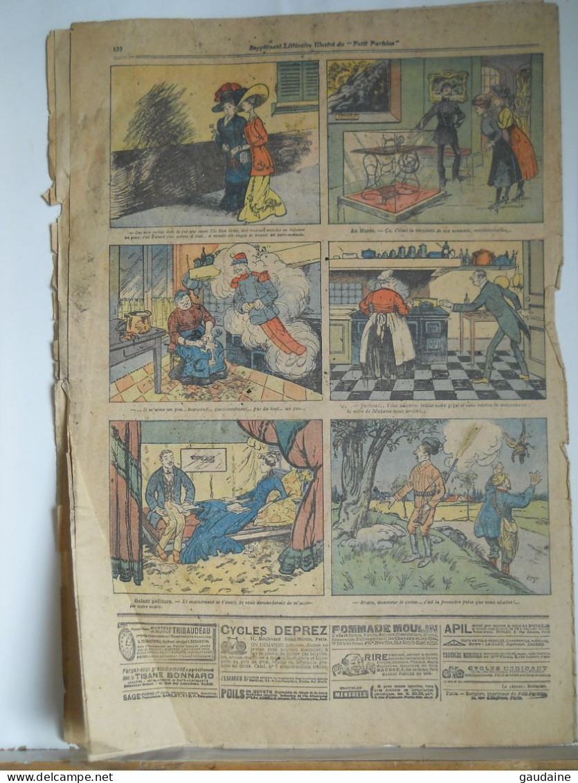 LE PETIT PARISIEN N°1106 – 26 Décembre 1910 – CHUTE ET MORT DE L'AVIATEUR LE BLON - AVIATION - AEROPLANE - Le Petit Parisien