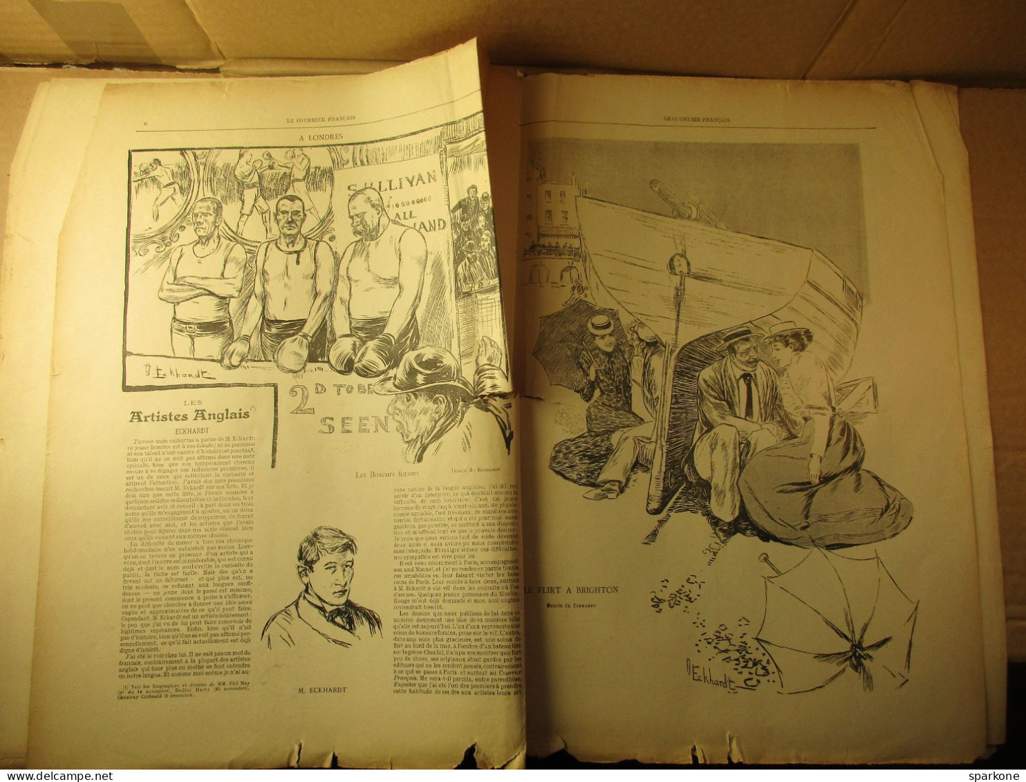 Le Courrier Français - Illustré - 9 Décembre 1894 - N° 49 - Littérature, Beaux Arts, Théatres, Médecine, Finance - Magazines - Before 1900