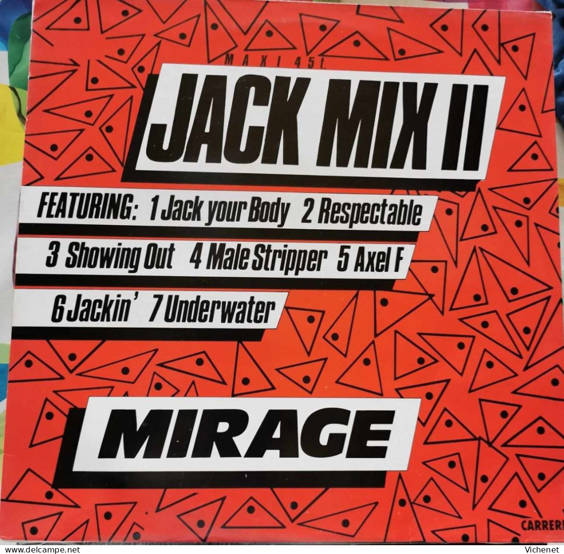 Mirage – Jack Mix II - Maxi - 45 Rpm - Maxi-Single