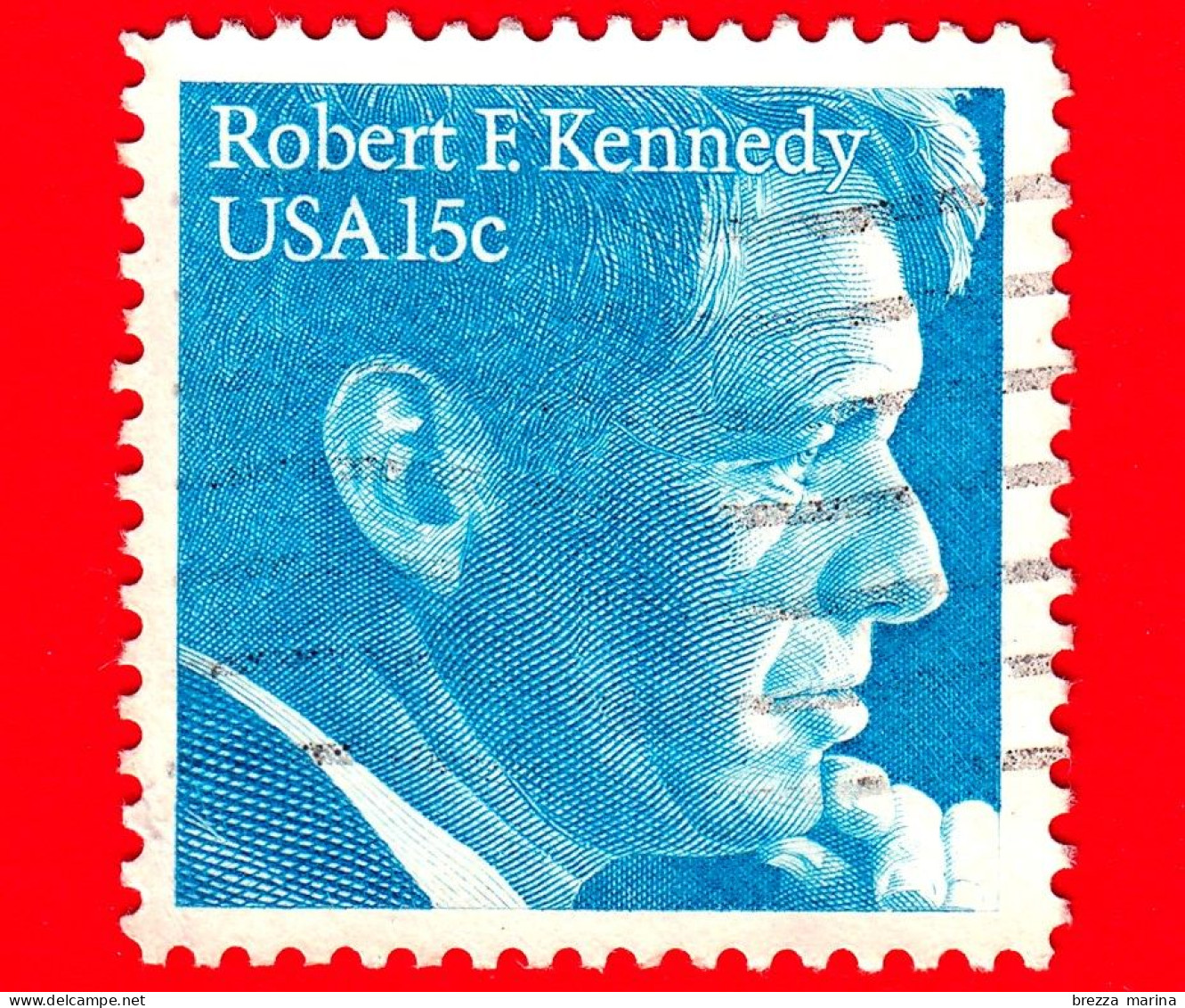 U.S. - USA - STATI UNITI - Usato - 1979 - Robert Kennedy - 15 ¢ - Oblitérés