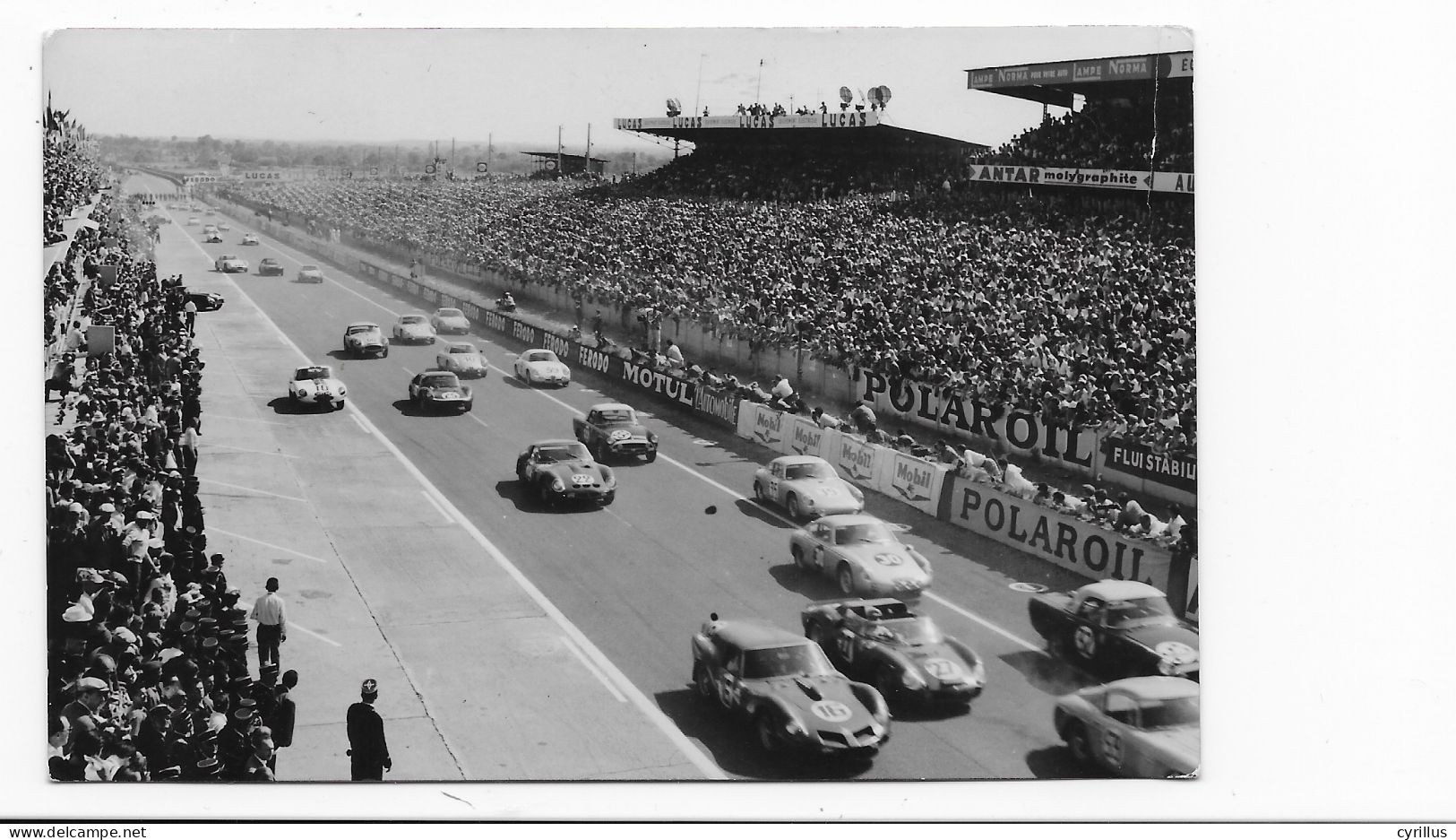 Les 24 HEURES DU MANS 23-24-JUIN 1962 - Le Mans