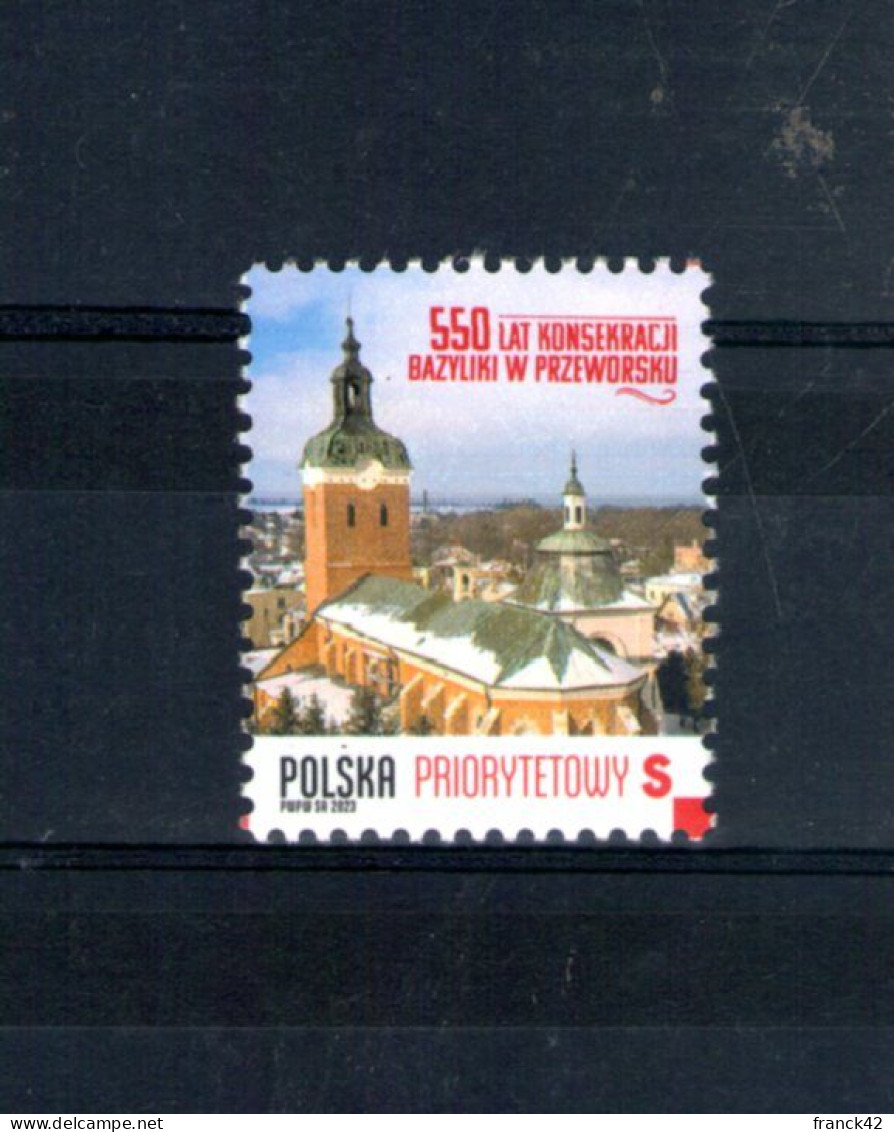 Pologne. 550e Anniversaire De La Consécration De La Basilique De Przeworsk. 2023 - Unused Stamps