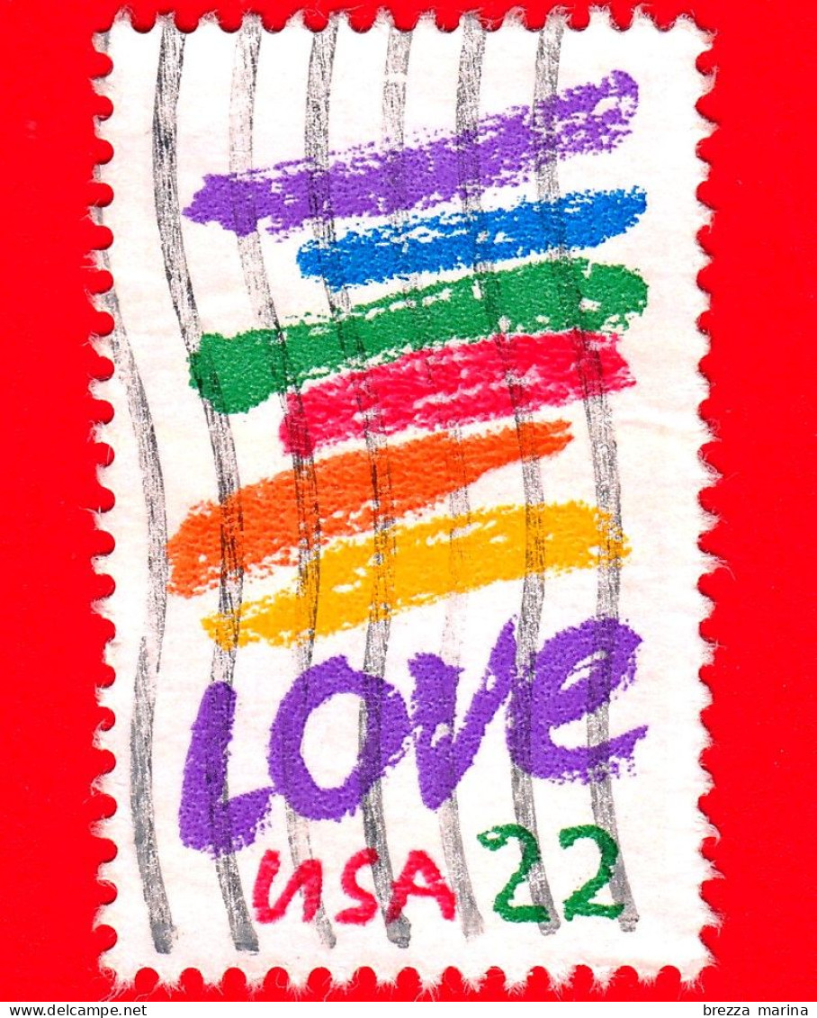 USA - STATI UNITI - Usato - 1985 - Love - 1985 Series - Amore - 22 - Usados