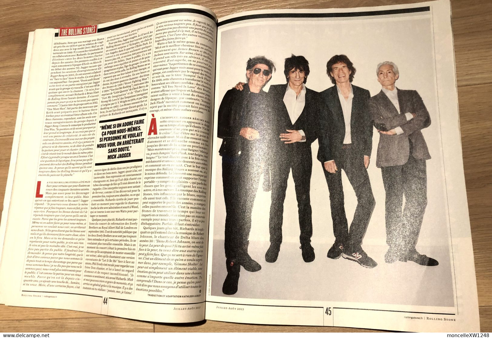 Rolling Stone N°56 (Juillet 2013) - Rolling Stones à La Une - Musica