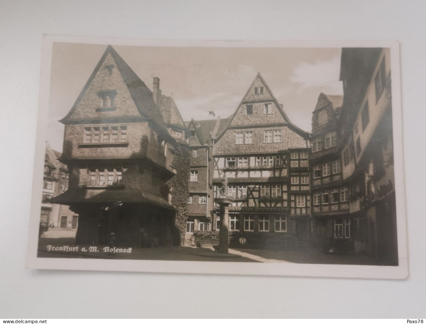 Postkarte, Oblitéré Frankfurt 1942 Envoyé à Luxembourg - 1940-1944 Duitse Bezetting