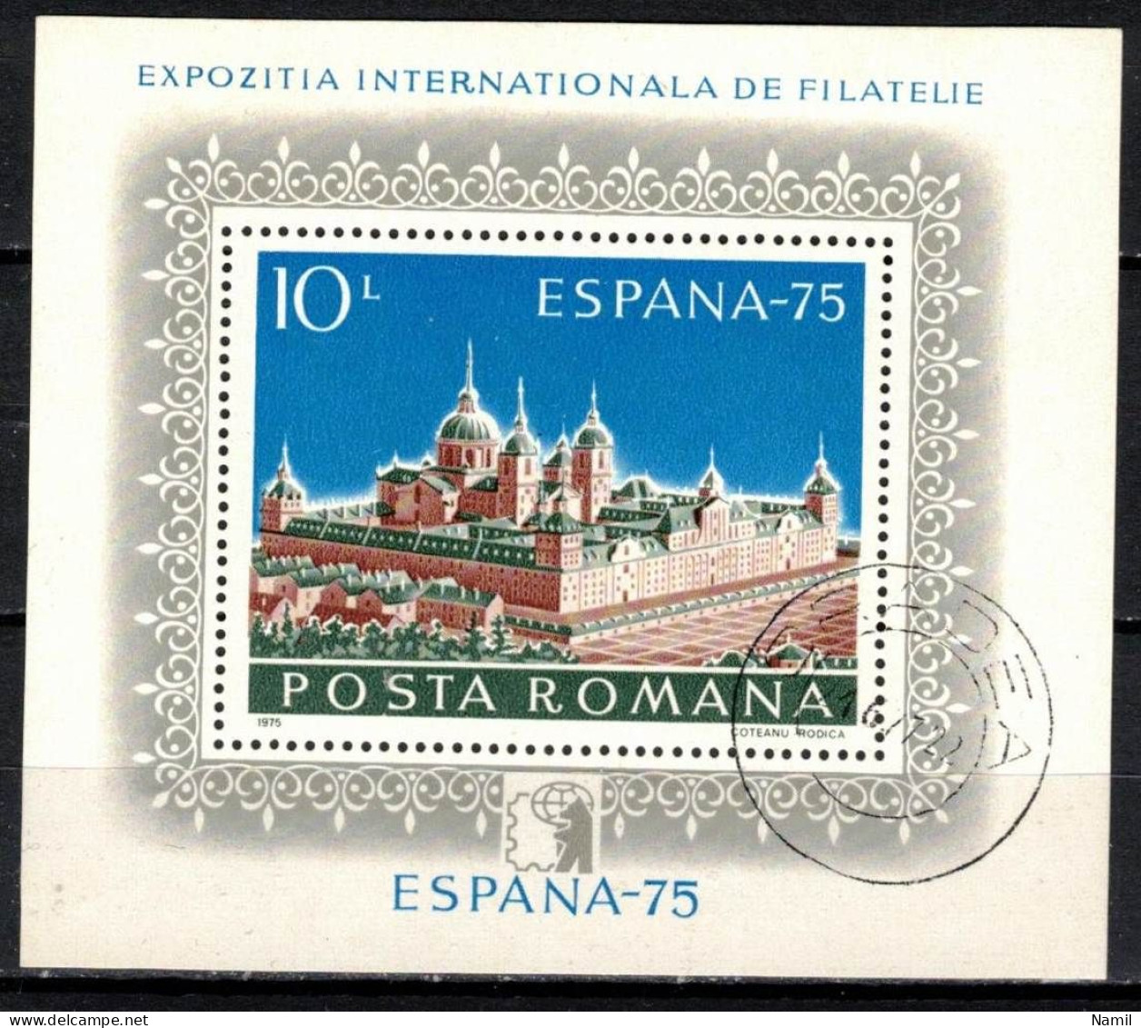 Roumanie 1975 Mi 3257 - Bl.119 (Yv BF 117), Obliteré - Used Stamps