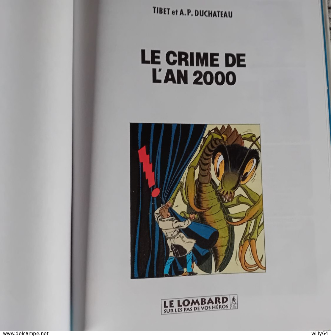 Ric HOCHET   " Le Crime De L'an 2000 "  T50  1993 LE LOMBARD  TBE - Tuniques Bleues, Les