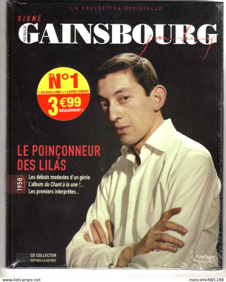 Serge Gainsbourg - Livret-disque N°1 "Signé Gainsbourg" 1958 (2013 - Le Monde) - Edizioni Limitate