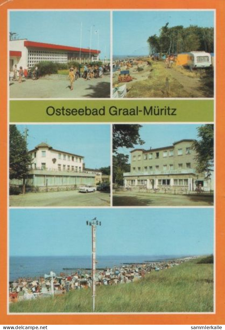 90470 - Graal-Müritz - U.a. Zeltplatz Uhlenflucht - 1988 - Graal-Müritz