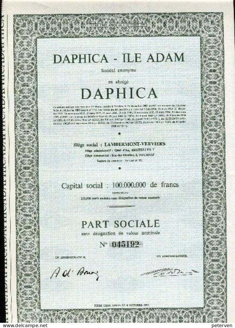 DAPHICA - ILE ADAM - Textiel