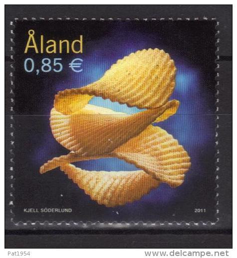 Aland 2011 N°347 Neuf Gastronomie Chips - Aland