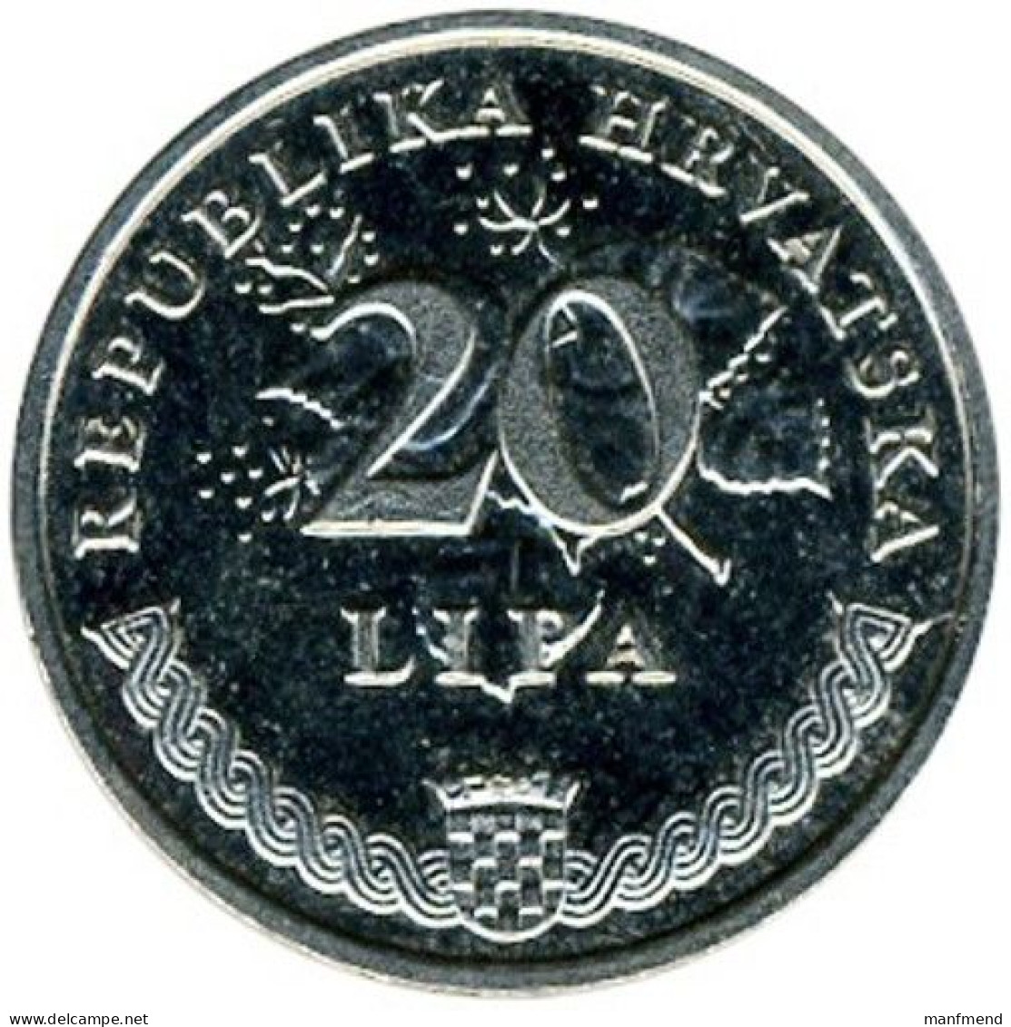 Croatia - 2003 - KM 7 - 20 Lipa - XF - Croatie