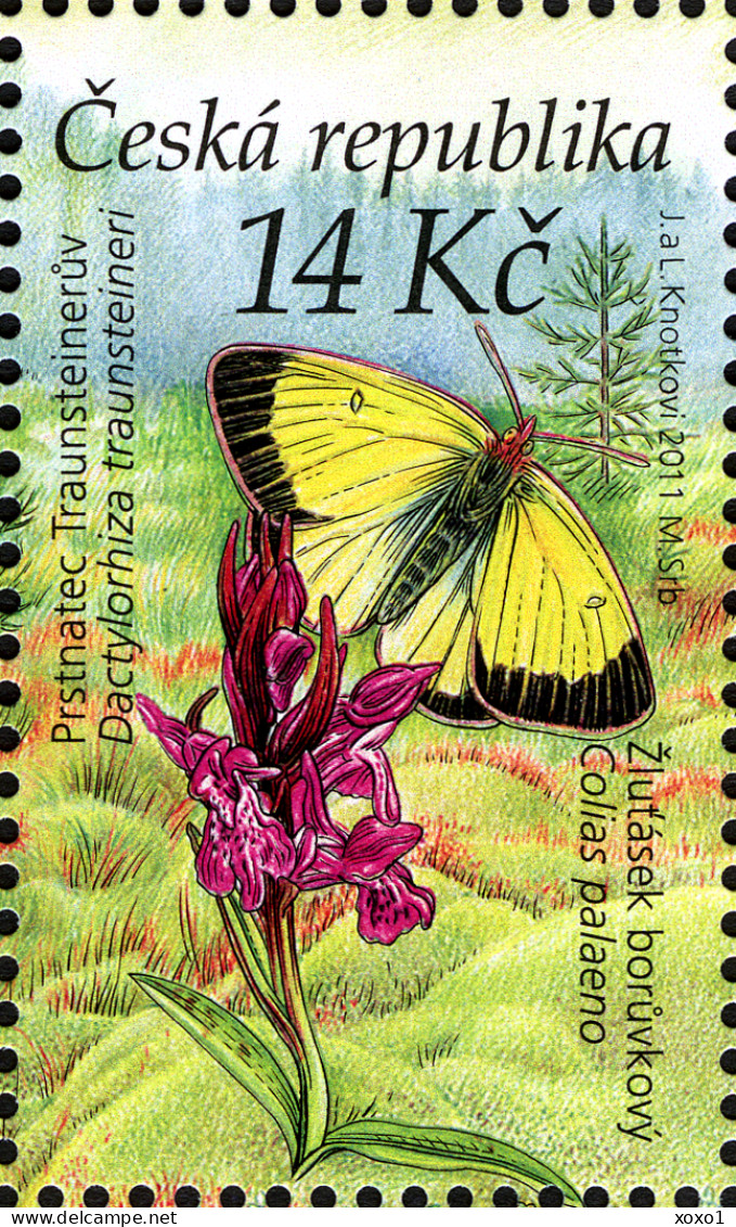 Czech Republic 2011 MiNr. (Block 46) Tschechische Republik UNESCO Birds Butterflies Flowers Mammals  S\sh   MNH** 6.00 € - UNESCO