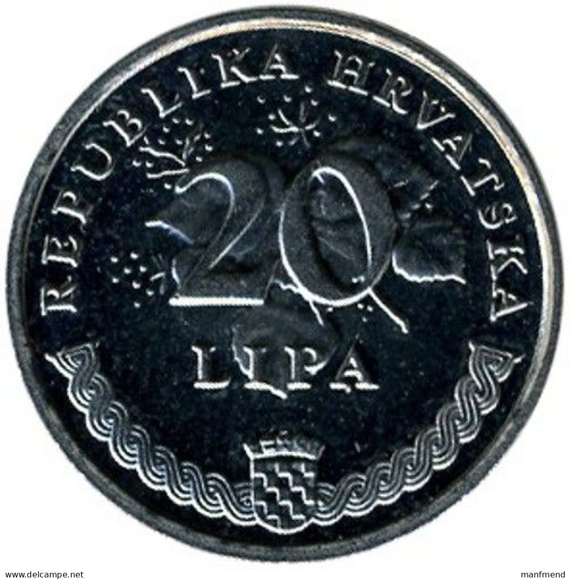 Croatia - 2009- KM 7 - 20 Lipa - XF - Croacia