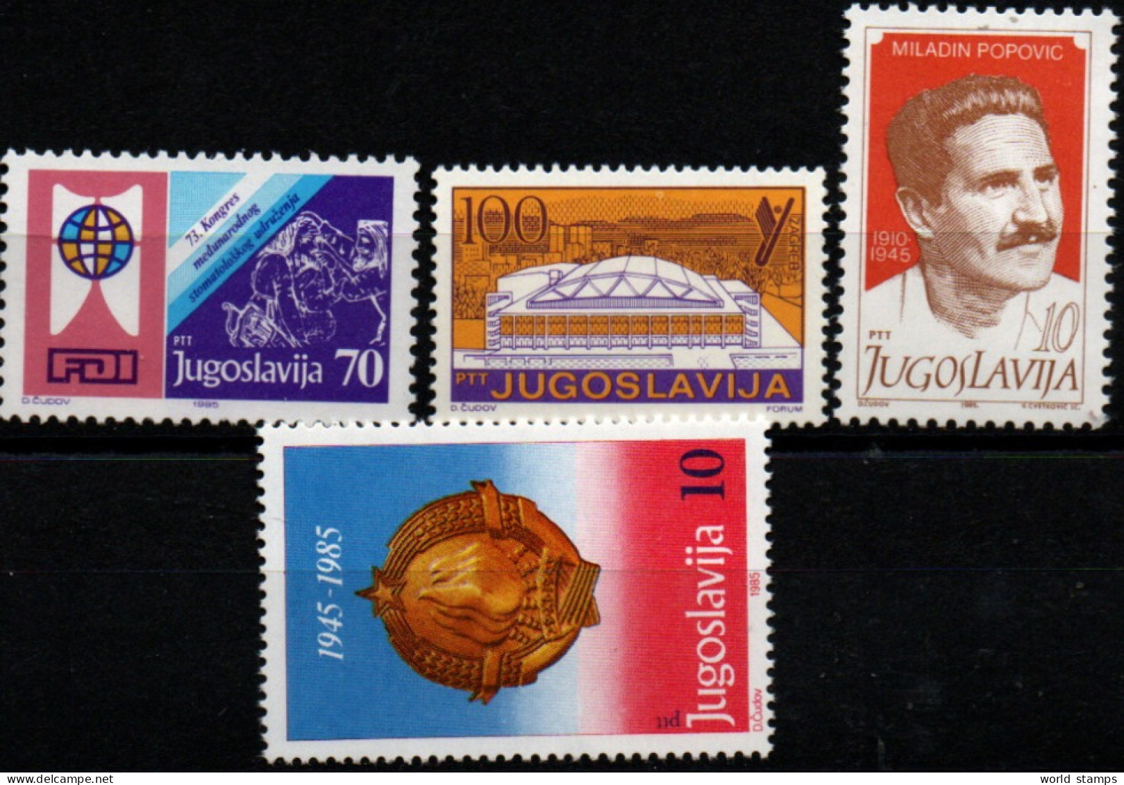 YOUGOSLAVIE 1985 ** - Unused Stamps