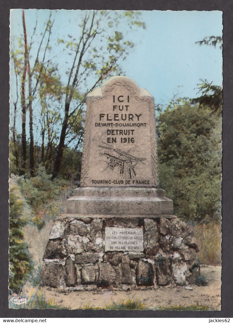 095006/ Fleury-Devant-Douaumont, Monument Commémoratif De Fleury, Où était Le Village - Monumenti Ai Caduti