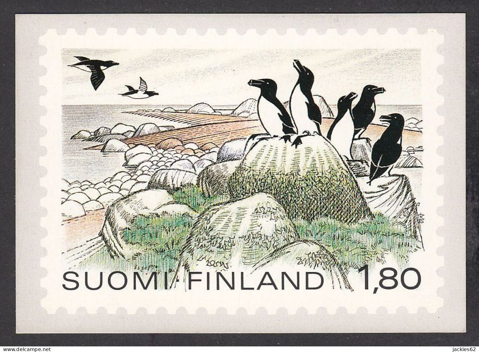 095811/ Finlande, Finnish National Parks, Parcs Nationaux, Emission Du 10/2/1983 - Briefmarken (Abbildungen)