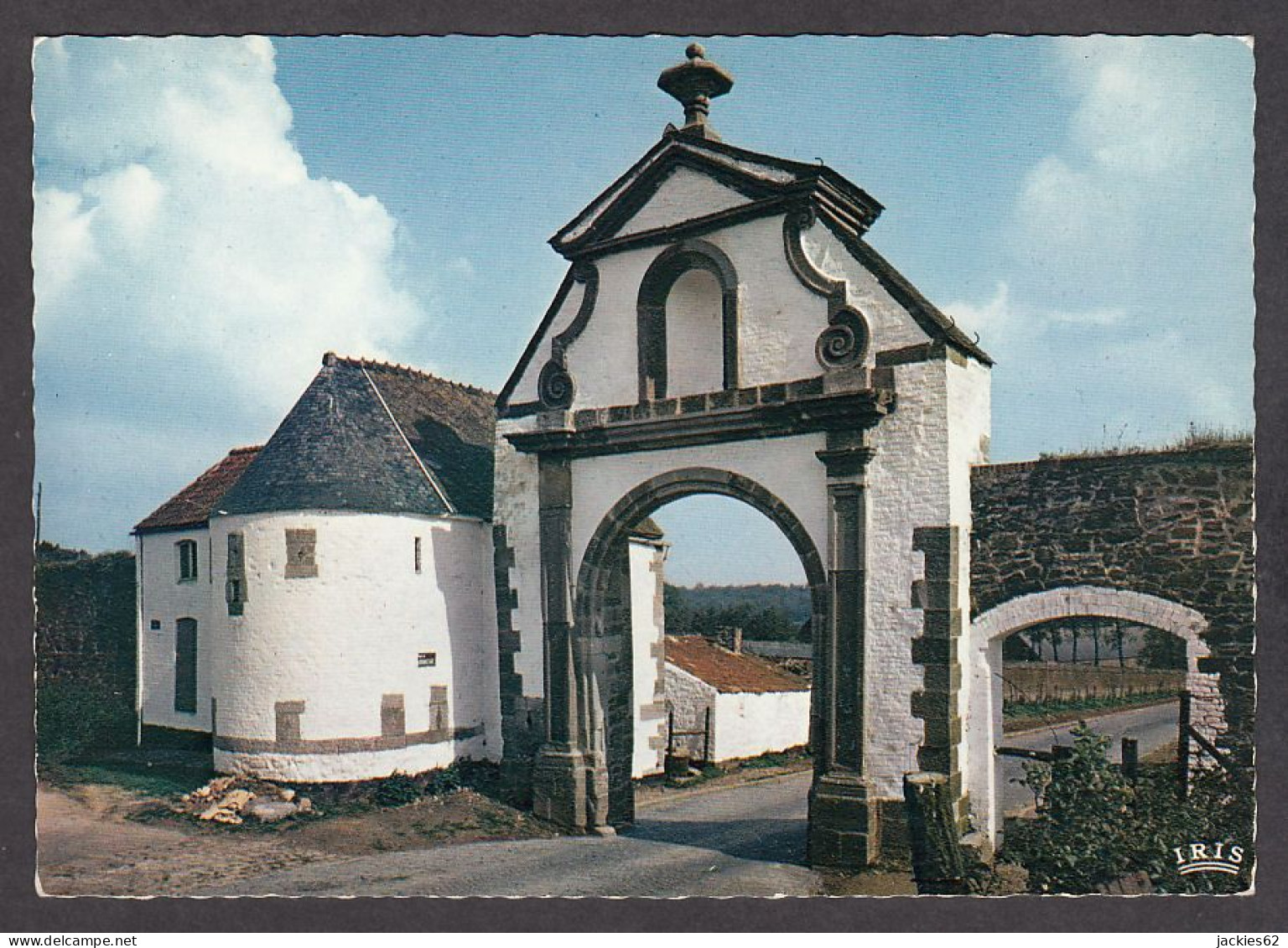 075698/ LOBBES, La Portelette, Grande Porte Extérieure Et Clôture De L'ancienne Abbaye - Lobbes