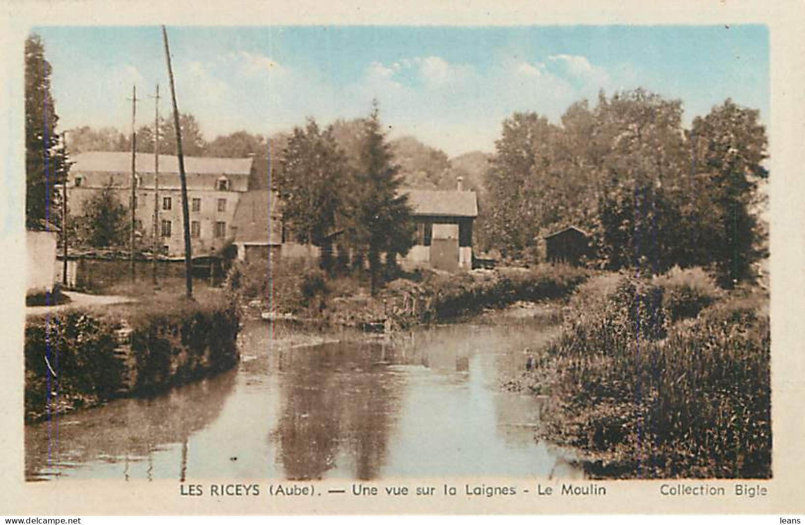 LES RICEYS - Une Vue Sur La Laignes - LE MOULIN  - Les Riceys