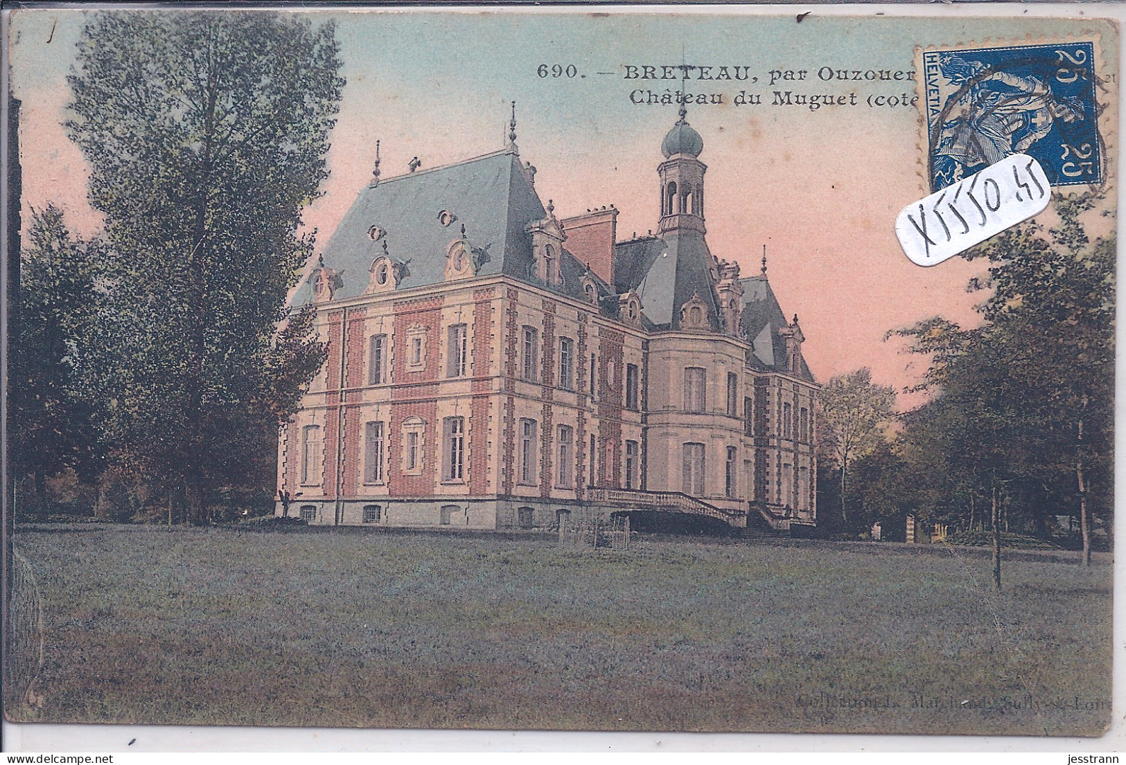 BRETEAU- PRES D OUZOUER SUR LOIRE- CHATEAU DU MUGUET - Ouzouer Sur Loire