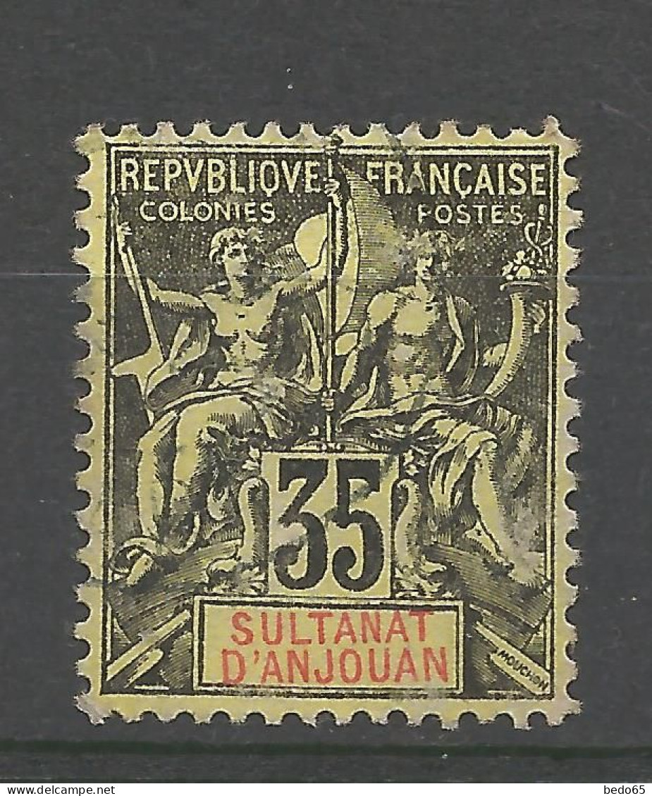 ANJOUAN N° 17 OBL / Used - Oblitérés