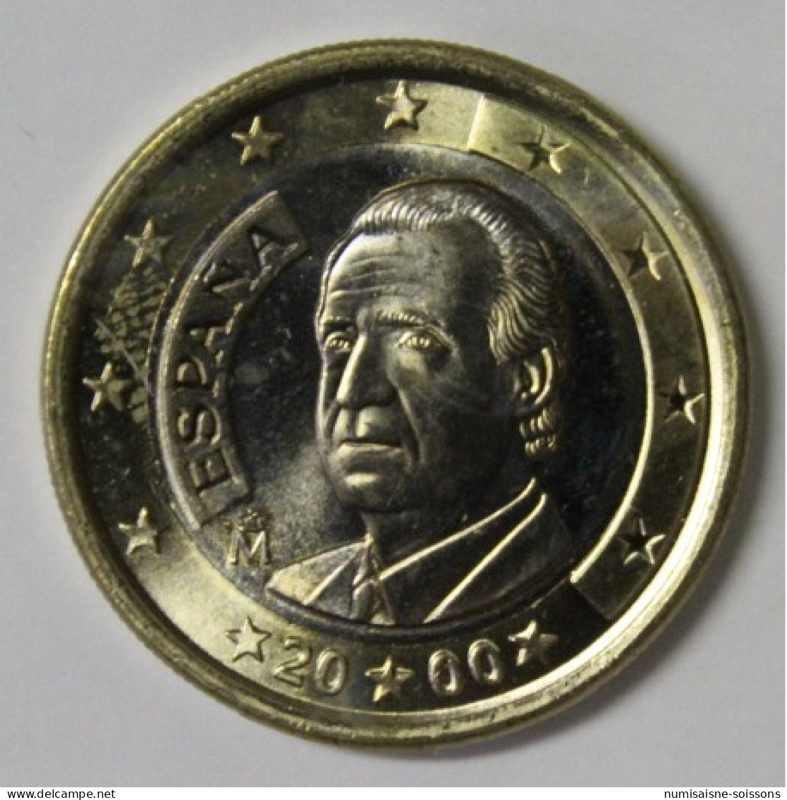 ESPAGNE - 1 EURO 2000 - JUAN CARLOS I - SUPERBE A FLEUR DE COIN - Spanje