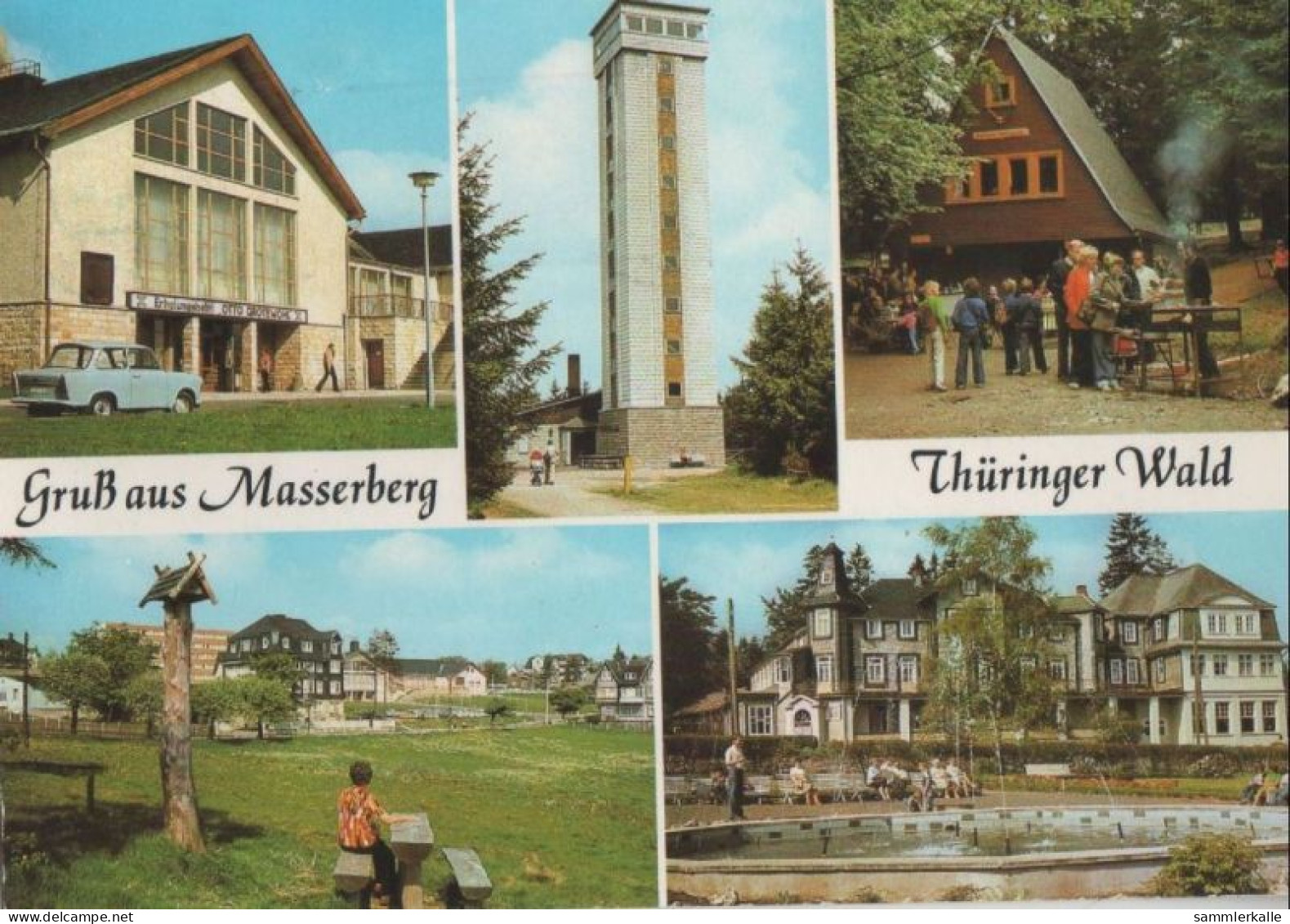 39355 - Masserberg - U.a. Kurhaus - 1984 - Masserberg