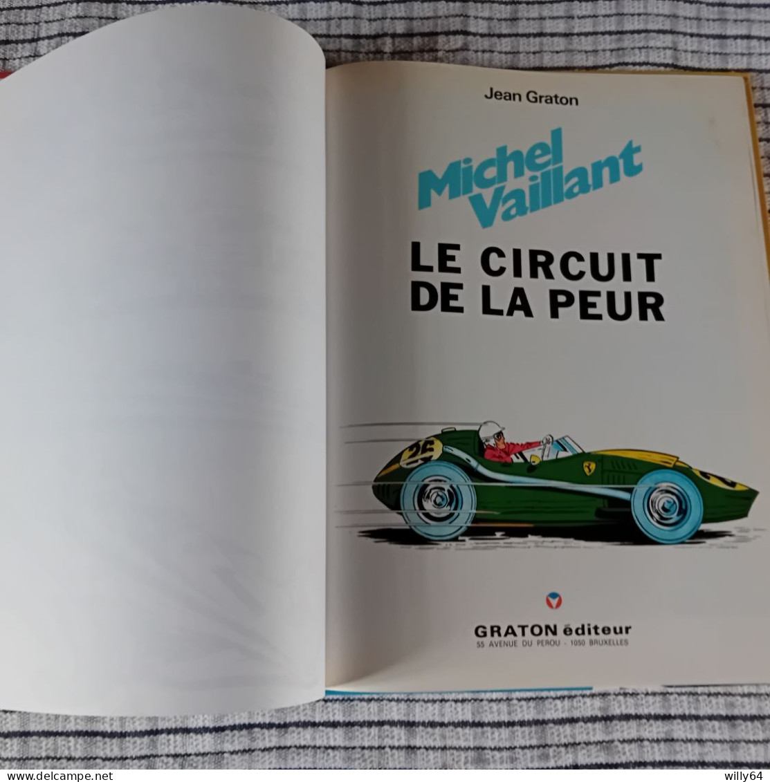 Michel VAILLANT  T3    " Le Circuit De La Peur "   1994 GRATON Editeur   TBE - Tuniques Bleues, Les