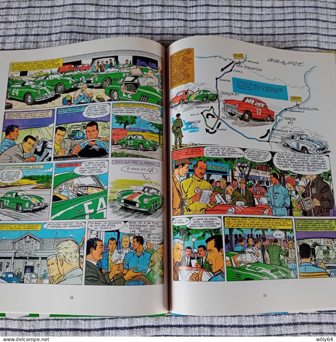 Michel VAILLANT  T3    " Le Circuit De La Peur "   1994 GRATON Editeur   TBE - Tuniques Bleues, Les