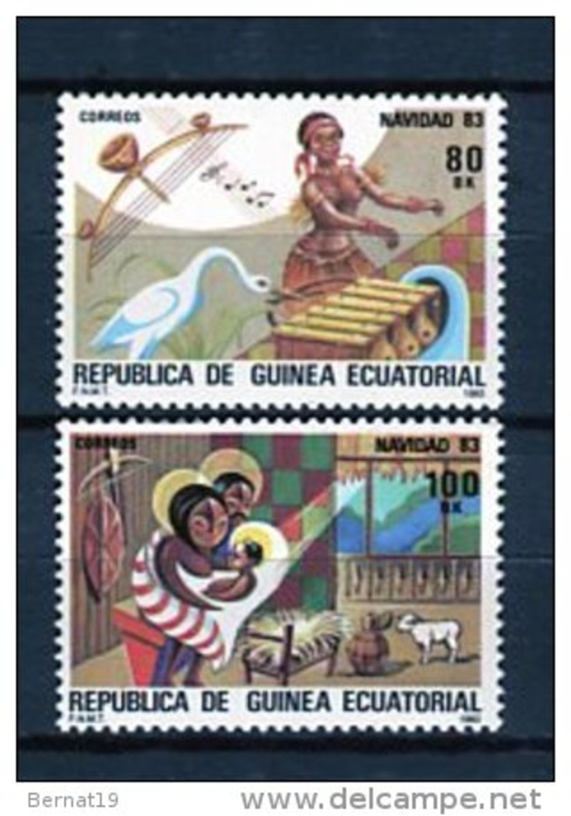 Guinea Ecuatorial 1983. Edifil 49-50 ** MNH - Guinée Equatoriale