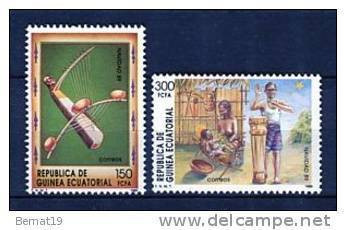 Guinea Ecuatorial 1989. Edifil 118-19 ** MNH. - Guinée Equatoriale