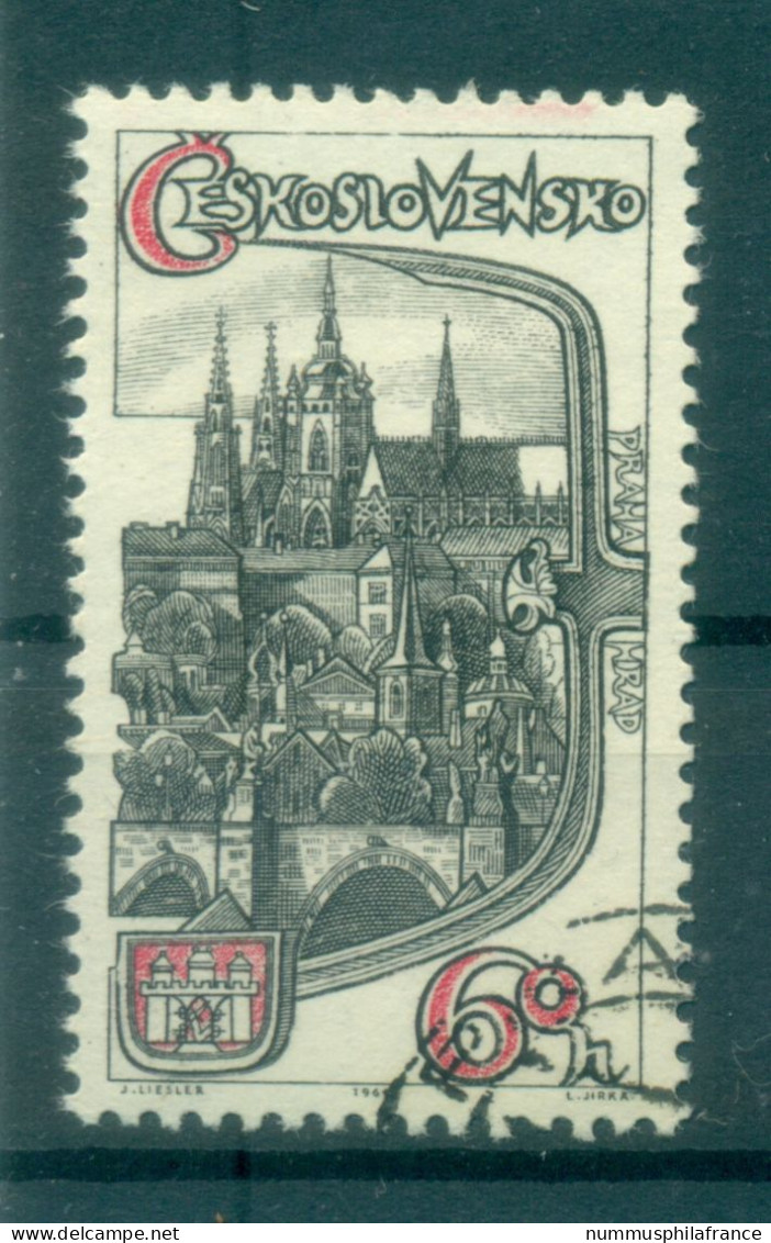 Tchécoslovaquie 1964 - Y & T N. 1360 - Château De Prague (Michel N. 1486) - Oblitérés