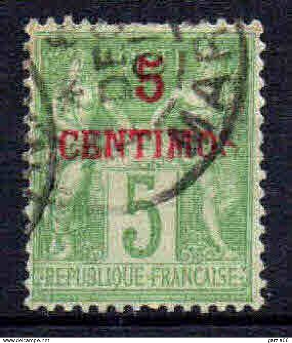 Maroc - 1891 - Tb De France Surch  - N°2A - Oblit - Used - Used Stamps