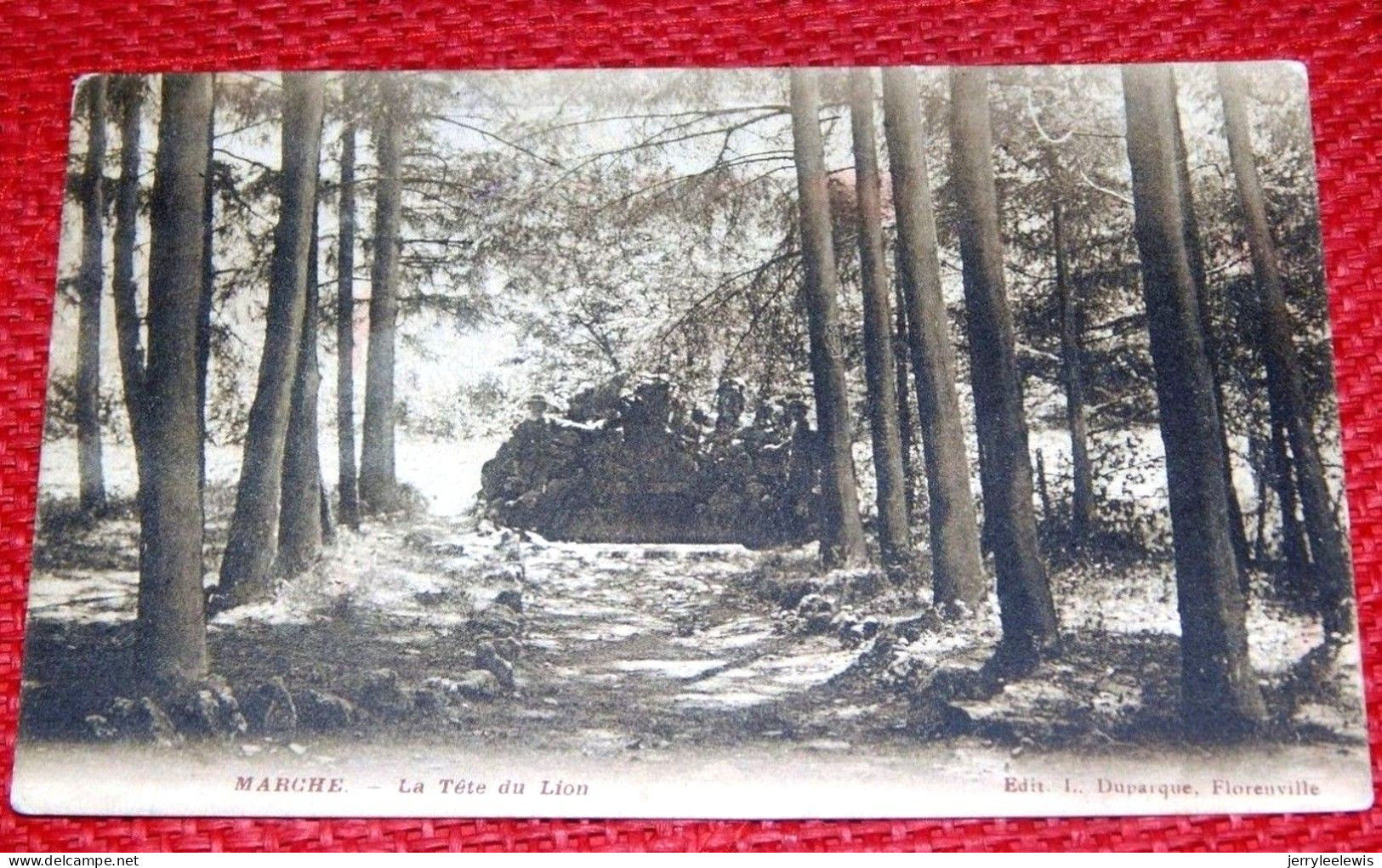 MARCHE EN FAMENNE  -  La Tête Du Lion   -  1914 - Marche-en-Famenne