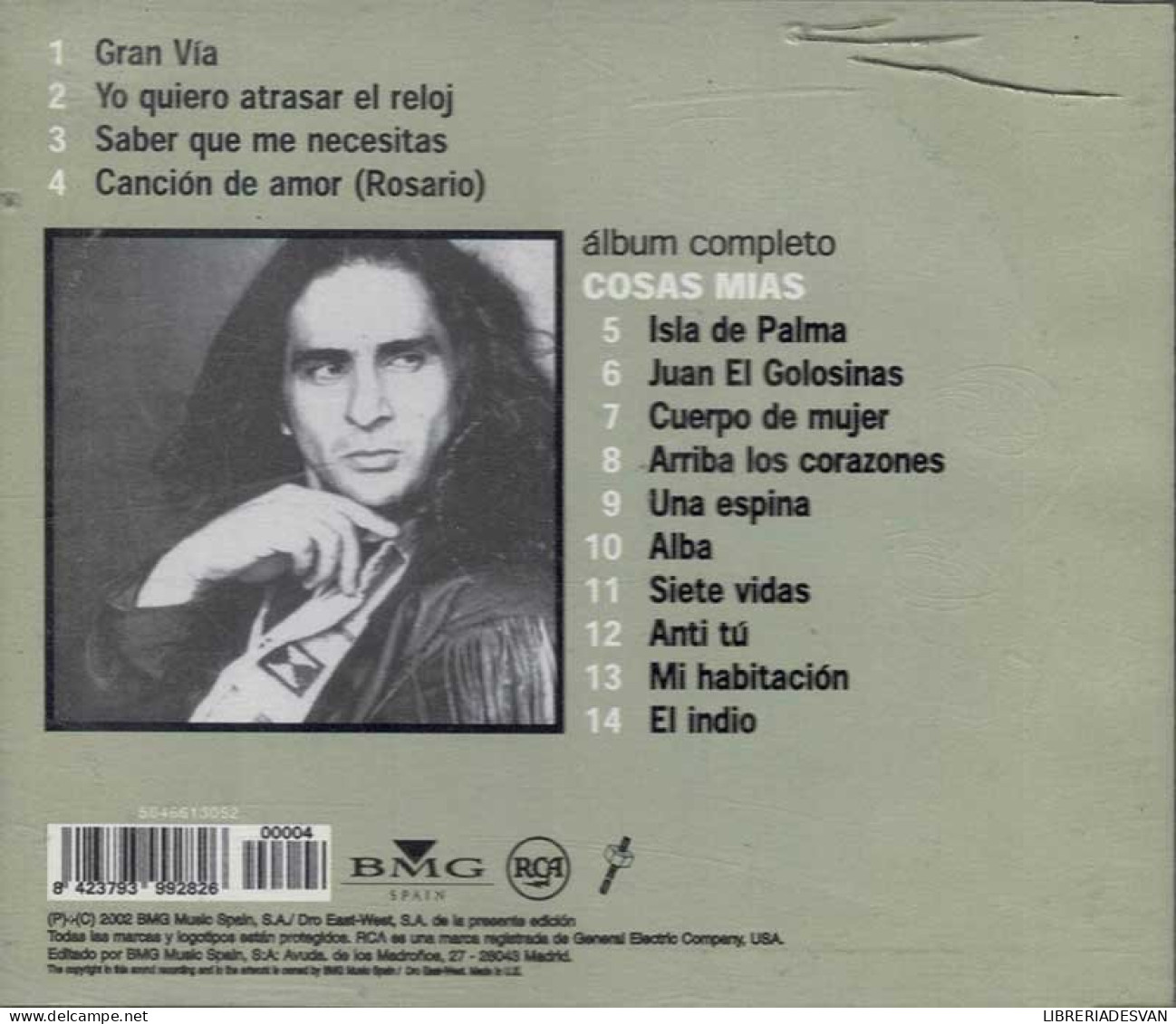 Antonio Flores - Cosas Mías. CD - Disco & Pop