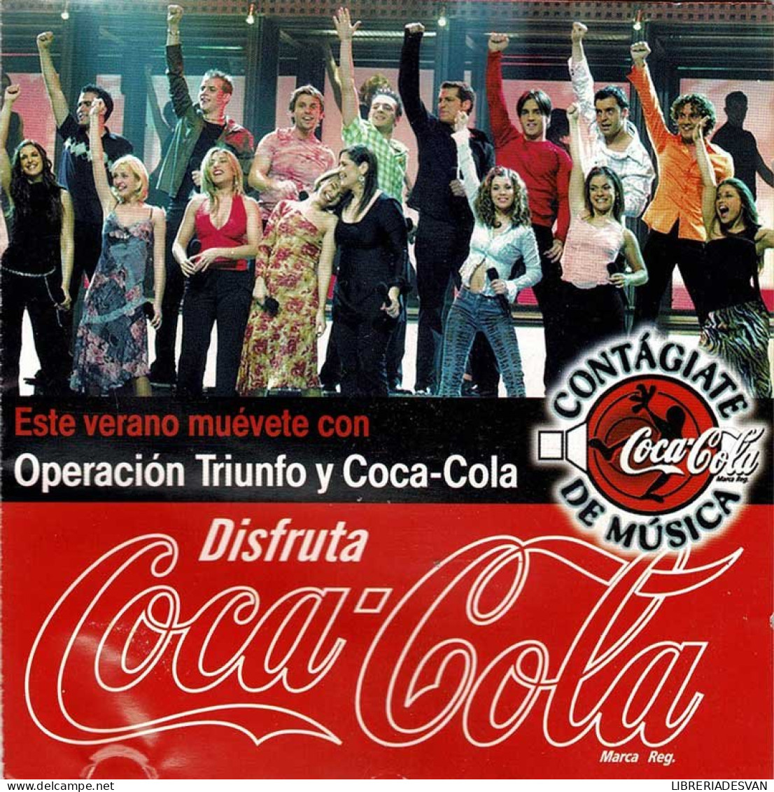 Coca-Cola Y Operación Triunfo. Verano 2002. CD - Disco, Pop