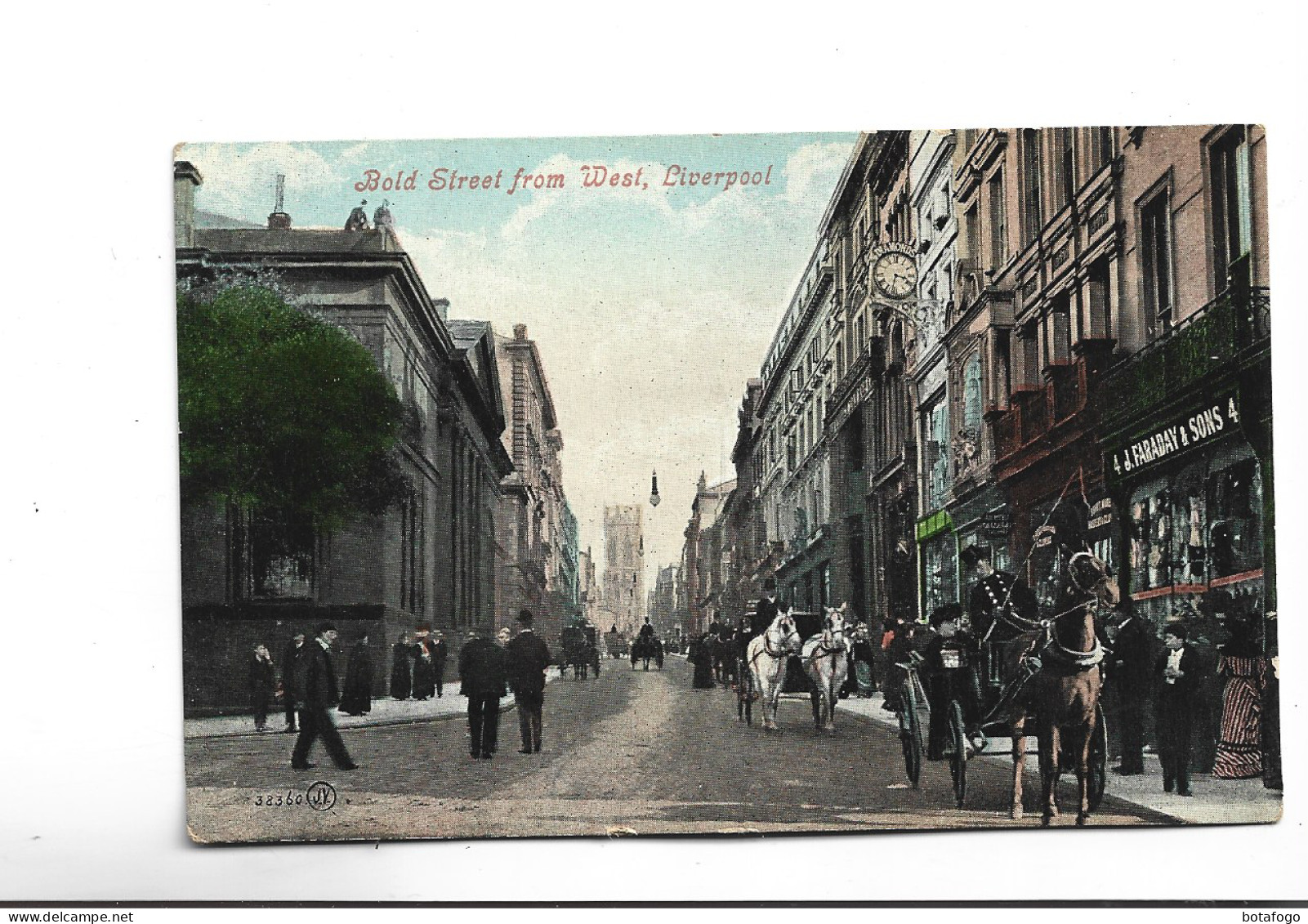 CPA BOLD STREET FROM WEST , LIVERPOOL - Liverpool