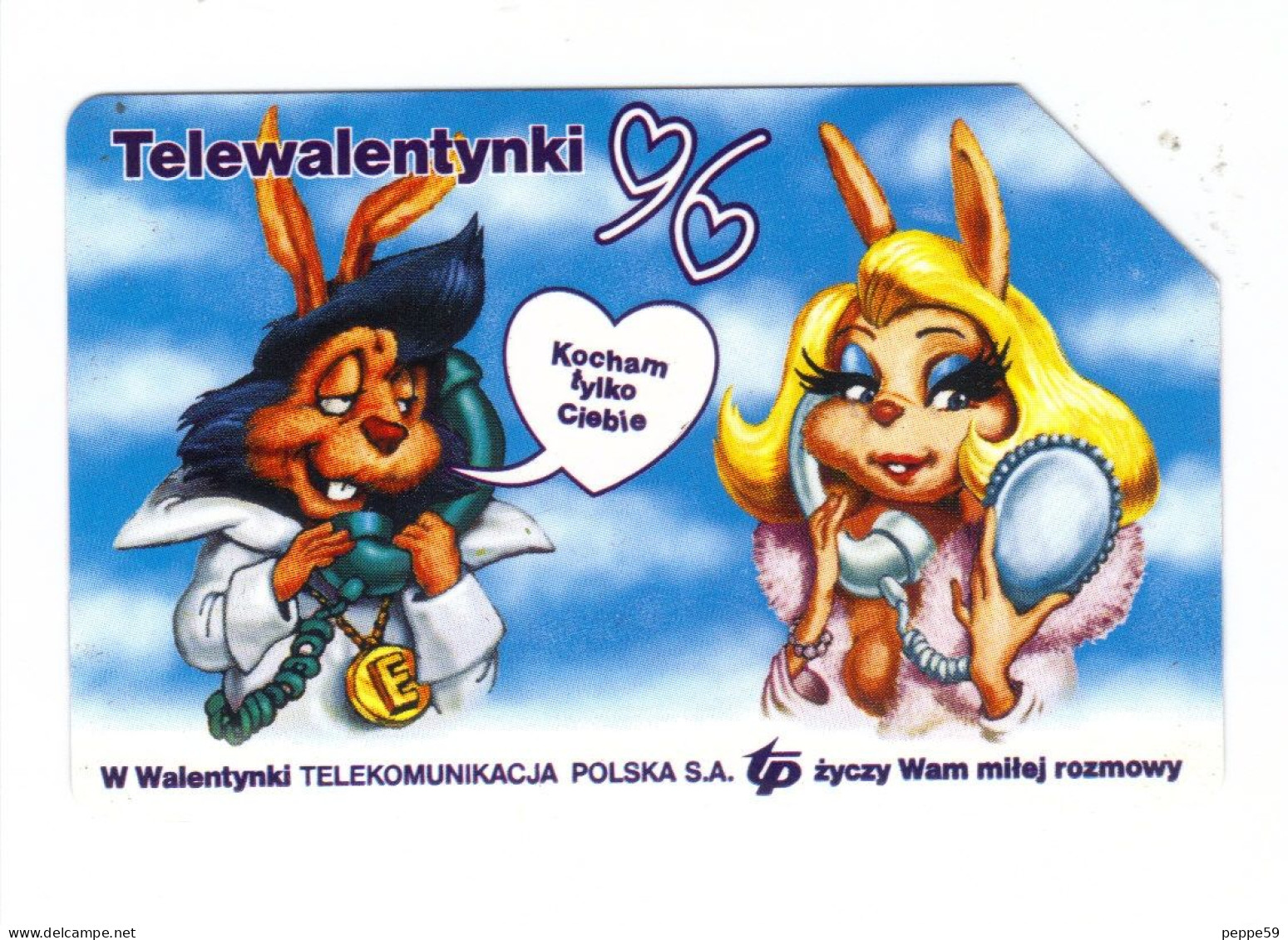 Carta Telefonica Polonia - Telewalentynki 96 - Poland