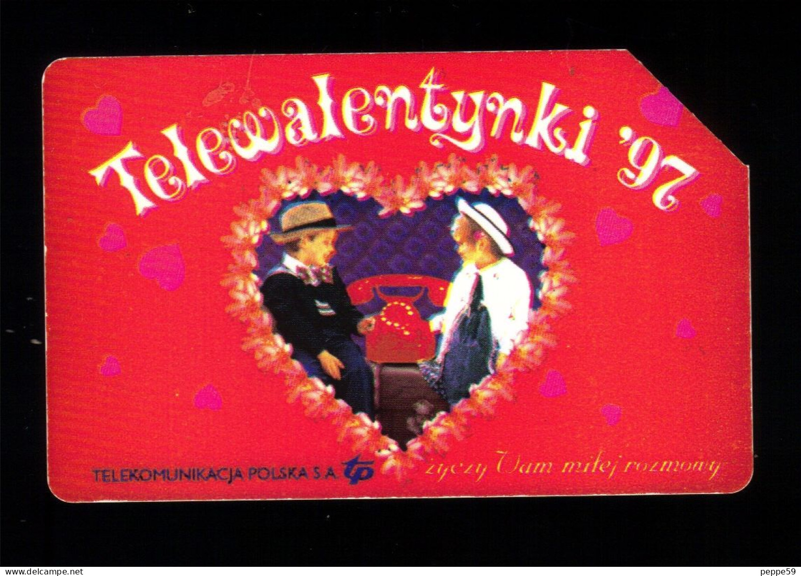 Carta Telefonica Polonia - Telewalentynki 97 - Polen