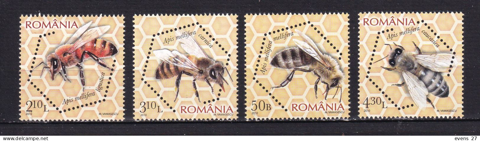 ROMANIA-2010-HONEY-BEES-MNH. - Abeilles